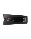 Samsung SSD 990 PRO 2TB Heatsink PCIe 4.0 NVMe 2.0 M.2 V-NAND 3-bit MLC