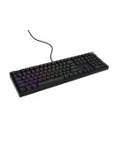 Genesis Mechanical Gaming Keyboard Thor 404 Black RGB Backlight Gateron Yellow Pro