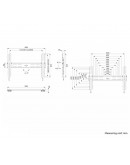 Neomounts Level-850 TV mount wall 42-86