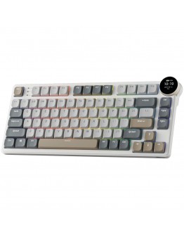 ROYAL KLUDGE RK N80 Pearly Dawn Gaming Keyboard