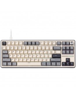 ROYAL KLUDGE R87Pro Half Grey Gaming Keyboard