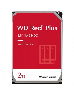 HDD NAS WD Red Plus 2TB CMR, 3.5'', 64MB, 5400