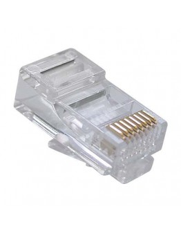 Букси DT RJ-45, 100 бр в пакет, High quality, Прозрачни - 17141