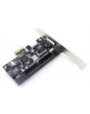 Платка PCI-E към IDE+SATA-17475