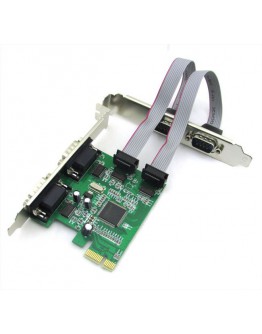 Платка PCI-E към 4 Serial port No Brand -17473