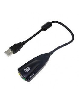 Звукова карта USB, DeTech, 7.1  - 17404