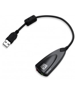 Звукова карта USB, DeTech, 7.1  - 17404