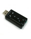 Звукова карта USB, DeTech, 7.1 - 17403