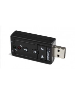 Звукова карта USB, DeTech, 7.1 - 17403