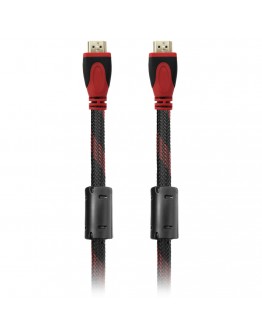 Кабел, DeTech, HDMI - HDMI M/М, 30m, С оплетка и ферит - 18313