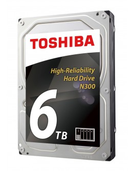 Toshiba N300 NAS - High-Reliability Hard Drive 6TB