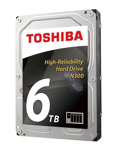 Toshiba N300 NAS - High-Reliability Hard Drive 6TB