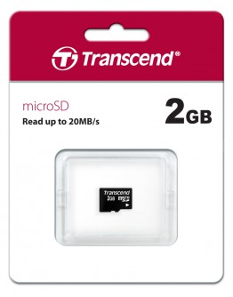 Transcend 2GB microSD (No box & adapter)