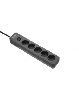 APC Essential SurgeArrest 5 Outlet Black 230V Germ
