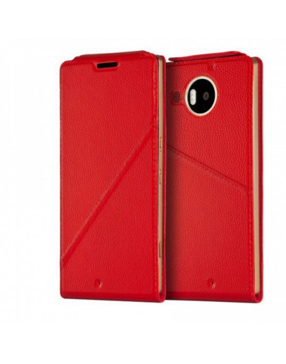 MS LUMIA 950XL FLIP COVER RED