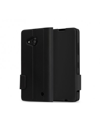 MS LUMIA 550 FLIP COVER BLACK