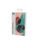 Смарт часовник No brand S6, 38mm, Bluetooth обаждания, IP67, Различни цветове - 73028