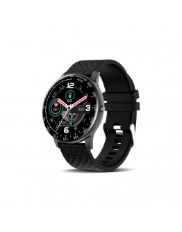 Смарт часовник No brand H30, 42mm, Bluetooth, IP67, Черен - 73027