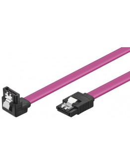 VCom Кабел SATA Cable W/Lock Right Angle - CH302R-0.45m