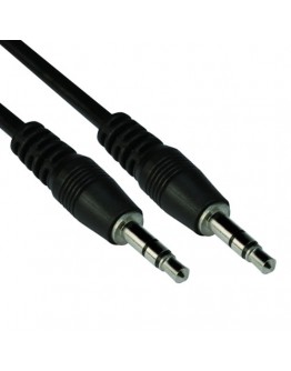 VCom Аудио Кабел 3.5mm Stereo M / M - CV201-0.5m