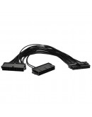 Makki Удължител Cable Extension 24 pin ATX 30cm - MAKKI-ATX24P-EXT-0.3m