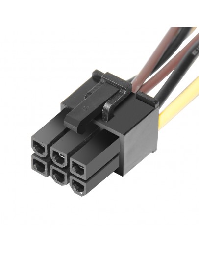 Makki Адаптер Adapter 2xMolex to 6pin PCI-E VGA - MAKKI-CE313-0.15m