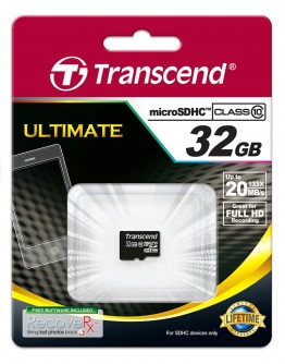 Transcend 32GB micro SDHC (No Box & Adapter, Class