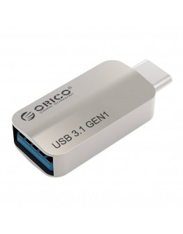 Orico адаптер Adpater OTG USB 3.1 Type C to Type A/F, Metal - CTA2-SV