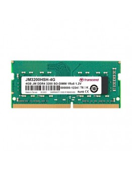 Transcend 4GB JM DDR4 3200 SO-DIMM 1Rx8 512Mx8 CL2