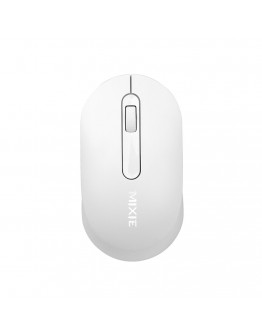 Мишка Mixie R518, Безжична, USB, 3D, Бял - 757