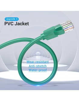 Vention Кабел LAN UTP Cat.6 Patch Cable - 1M Green - IBEGF