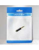 Vention адаптер Adapter Audio 3.5mm M / 2.5mm F  Black Metal - BFBB0