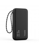 Преносима батерия Yookie YO11, 20000mAh, 22.5W, Черен - 87065