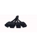 Makki преходник Cable Adapter 4xPCI-E 8pin to PCI-E Gen.5 12pin 12VHPWR