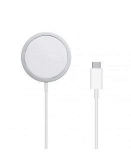 Безжично зарядно устройство WiWu M5 MagSafe, Qi, 15W, Бял - 17735