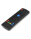 Универсално дистанционно No brand MX3, Air mouse, USB 2.4GHz, Микрофон, IR програмируемо, Черен - 13048