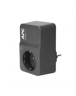 APC Home/Office SurgeArrest 1 Outlet 230V, Black, 