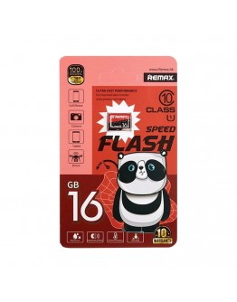 Карта памет Remax Speed Flash, Micro SD, 16GB, Class 10, UHS-1, Червен - 62057