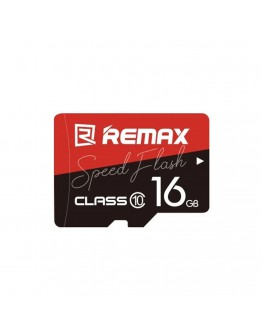 Карта памет Remax Speed Flash, Micro SD, 16GB, Class 10, UHS-1, Червен - 62057