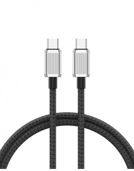 Orico кабел Cable USB C-to-C PD 100W Charging 1.0m Black - GQZ100-10-BK