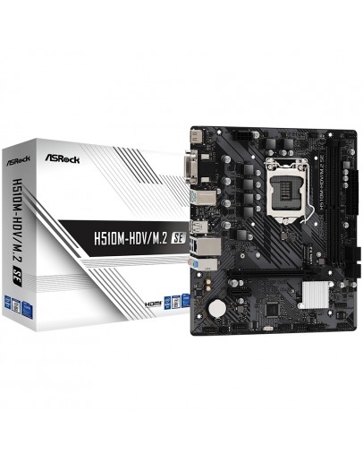 ASROCK Main Board Desktop H510M-HDV/M.2 SE (H470,