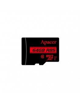 Apacer 64GB microSDXC Class 10 UHS-I (1 adapter)