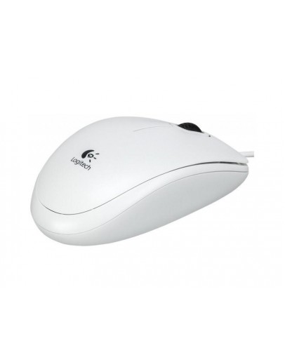 Logitech B100 Optical Mouse for Business White