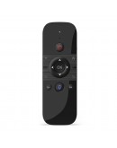 Универсално дистанционно No brand M8, Air mouse, USB 2.4GHz, Микрофон, IR програмируемо, Черен - 13058