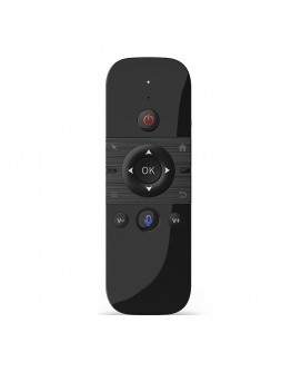 Универсално дистанционно No brand M8, Air mouse, USB 2.4GHz, Микрофон, IR програмируемо, Черен - 13058