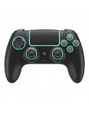 Безжичен джойстик No brand 4015B, За Play Station 4, Черен - 13084
