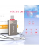 Преходник Earldom ET-OT88C, USB3.0 към Type-C, OTG, Сив - 40360