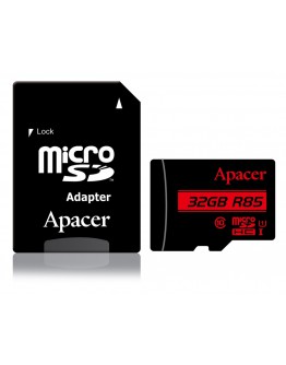 Apacer 32GB microSDHC Class 10 UHS-I (1 adapter)