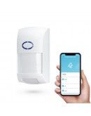 Смарт сензор No brand PST-CT60W, За движение, PIR, Wi-Fi, Tuya Smart, Бял - 91002