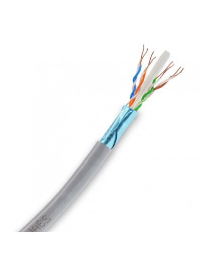 VCom Кабел FTP cable 4Pair Cat6 23AWG 305m - NC624-305